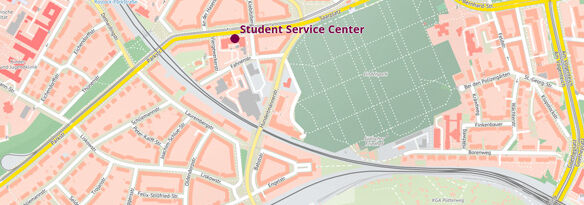 Student Service Center (Link opens map)