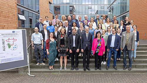Gruppenfoto Kickoff-Meeting zum Projekt Alg4Nut am 24. Juni 2025 Gruppenfoto Kickoff-Meeting zum Projekt Alg4Nut am 24. Juni 2025