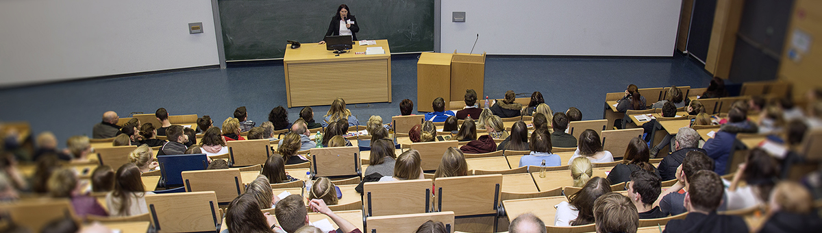 Blick in einen Hörsaal (Foto: Universität Rostock).
