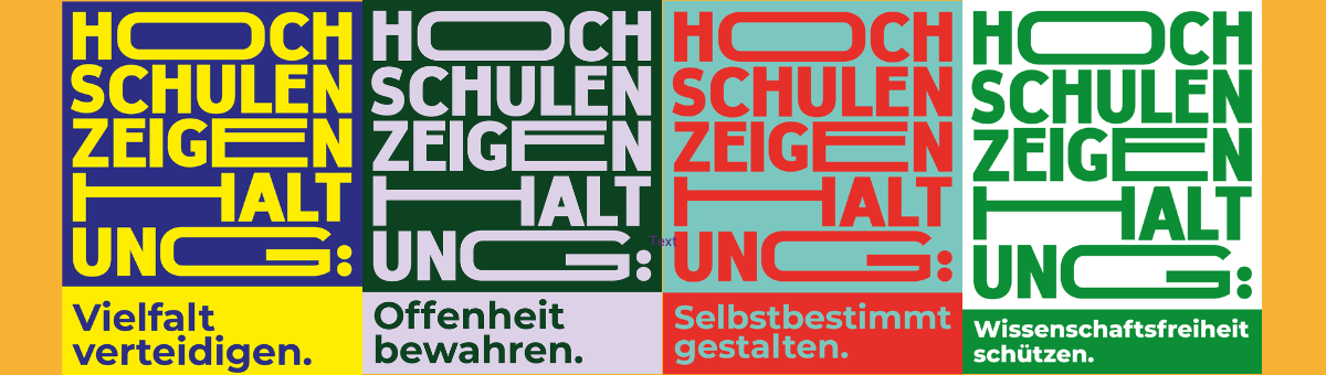 Hochschulen zeigen Haltung