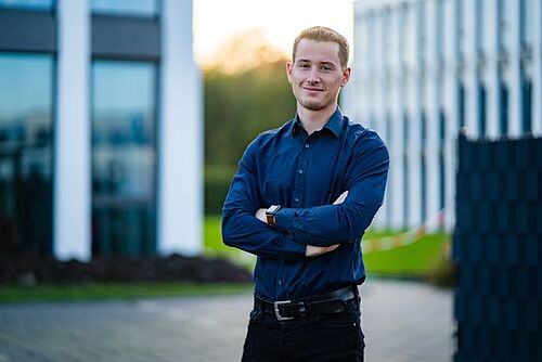 Master-Student Wieland Müller sagt: „Es gibt Unterschiede zwischen den Vorlesungen der einzelnen Professoren“. (Foto: privat).