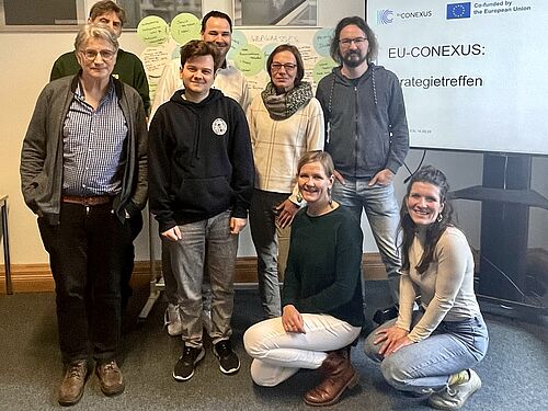 EU-CONEXUS Team beim Strategietreffen