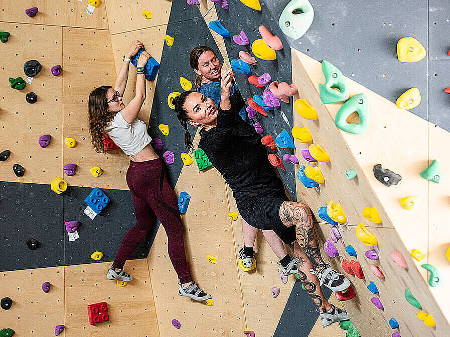 Bouldern für die mentale Gesundheit