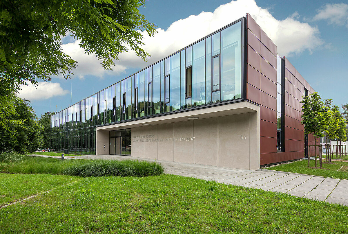 Laborgebäude Tierforschung (Foto: Universität Rostock/IT- und Medienzentrum).