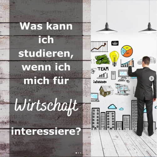 Was kann ich studieren, wenn ich mich für Wirtschaft interessiere? (Illustration: Universität Rostock). 