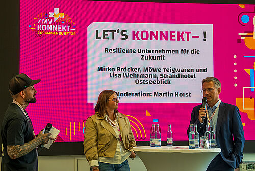 Praxis im Fokus: Unternehmen teilen ihren Erfahrungen auf ZMV+ Konnekt. © BioFilm
