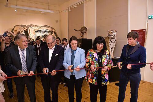 Feierliche Eröffnung des neuen Afrikaraumes. (Foto: Yannic Ege).