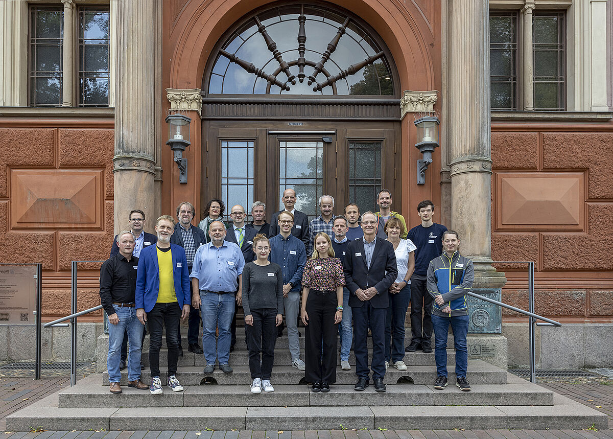 Mitglieder des Senats 2023-2025 4. Oktober 2023, Universitätshauptgebäude Foto: Thomas Rahr (ITMZ)